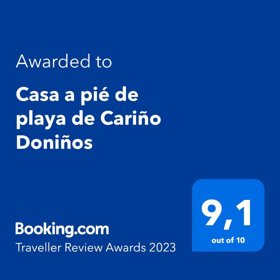 Casa A Pie De Playa De Carino Doninos Villa Ферол Екстериор снимка